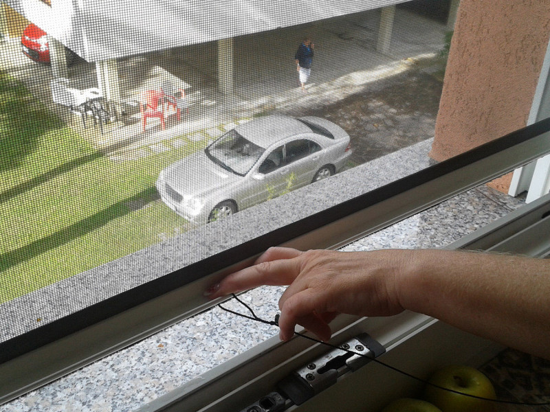 Kombinált műanyag redőny